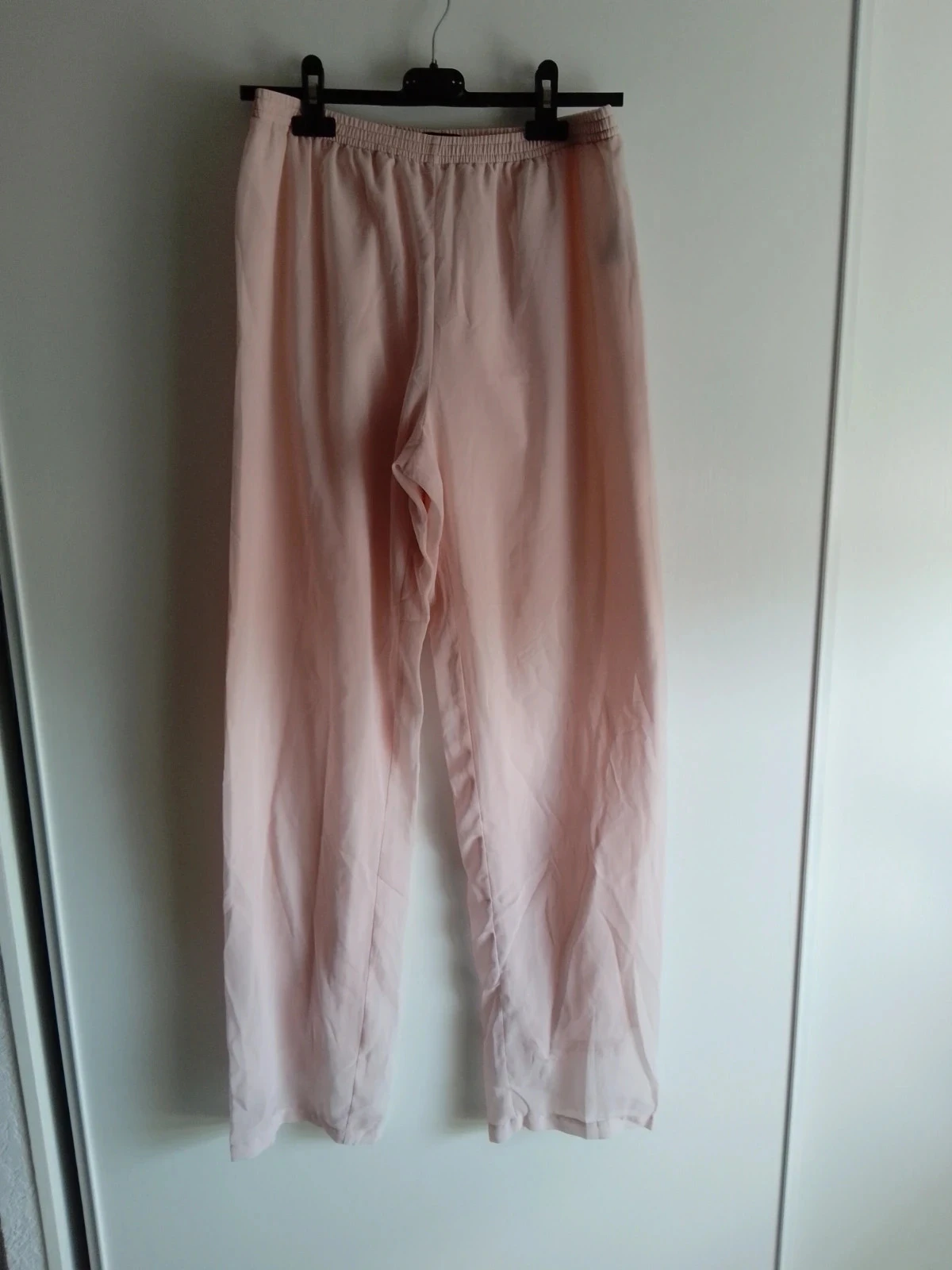 Pantalon bohème rose poudré taille 38